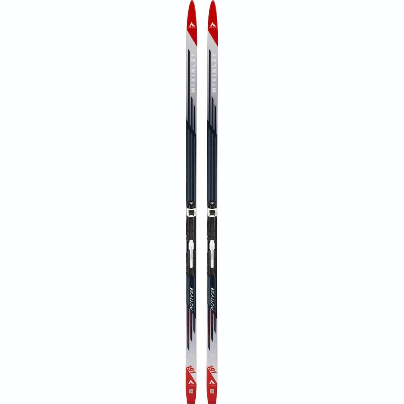 Ux.-Langlauf-Set Active 8 Grip + Pr BLACK/WHITE/RED Bild 1