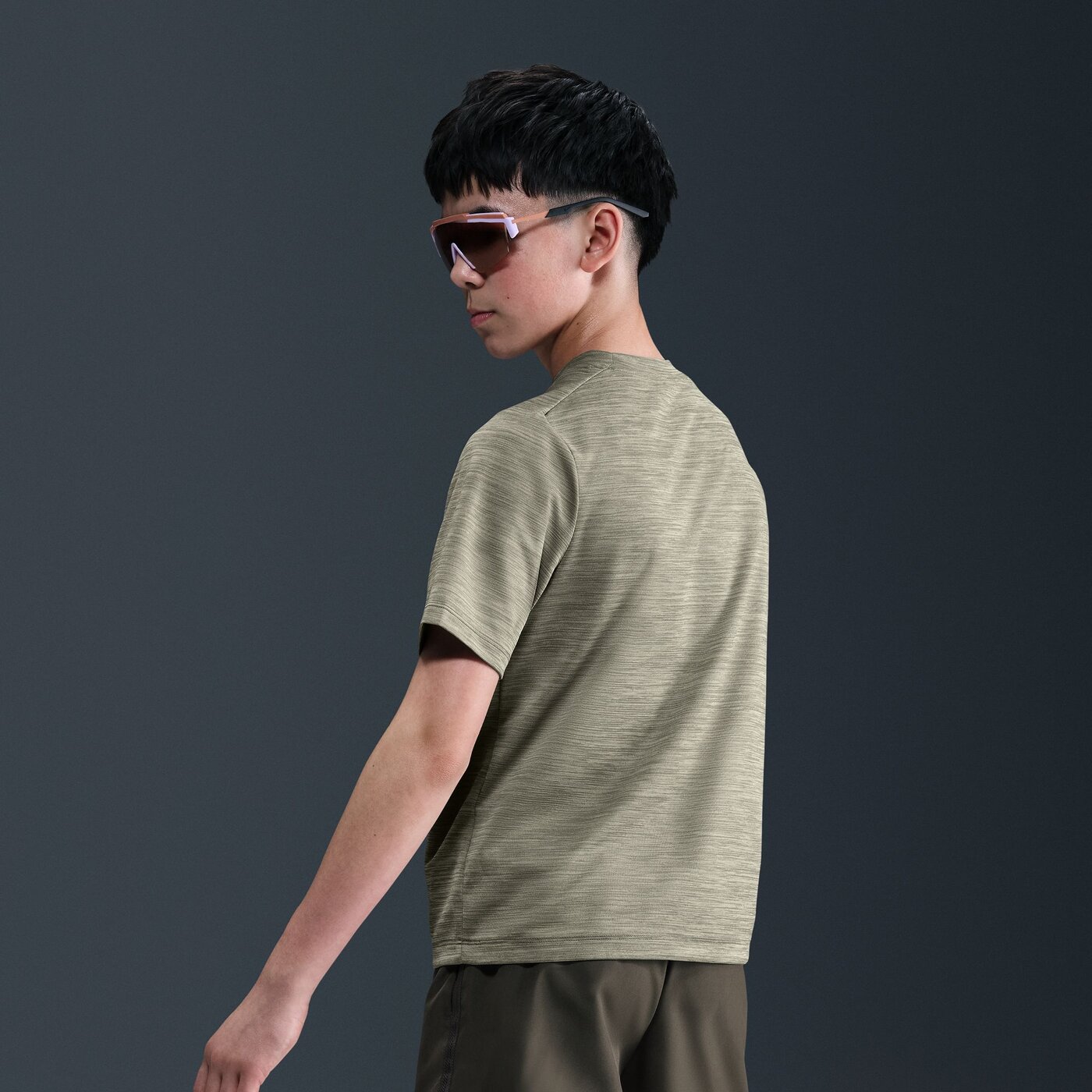 B NK DF MULTI SS  TOP LBR HTHR LIGHT ARMY/OLIVE AURA/WHITE LIGHT ARMY/OLIVE AURA/WHITE Bild 7