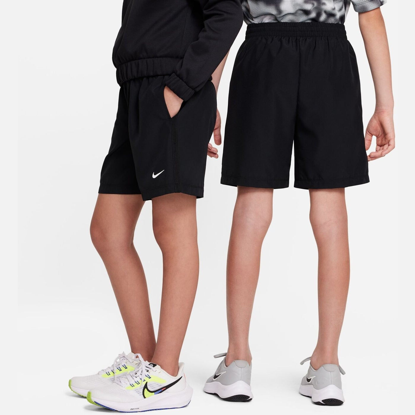 B NK DF MULTI WVN SHORT BLACK/WHITE BLACK/WHITE Bild 3