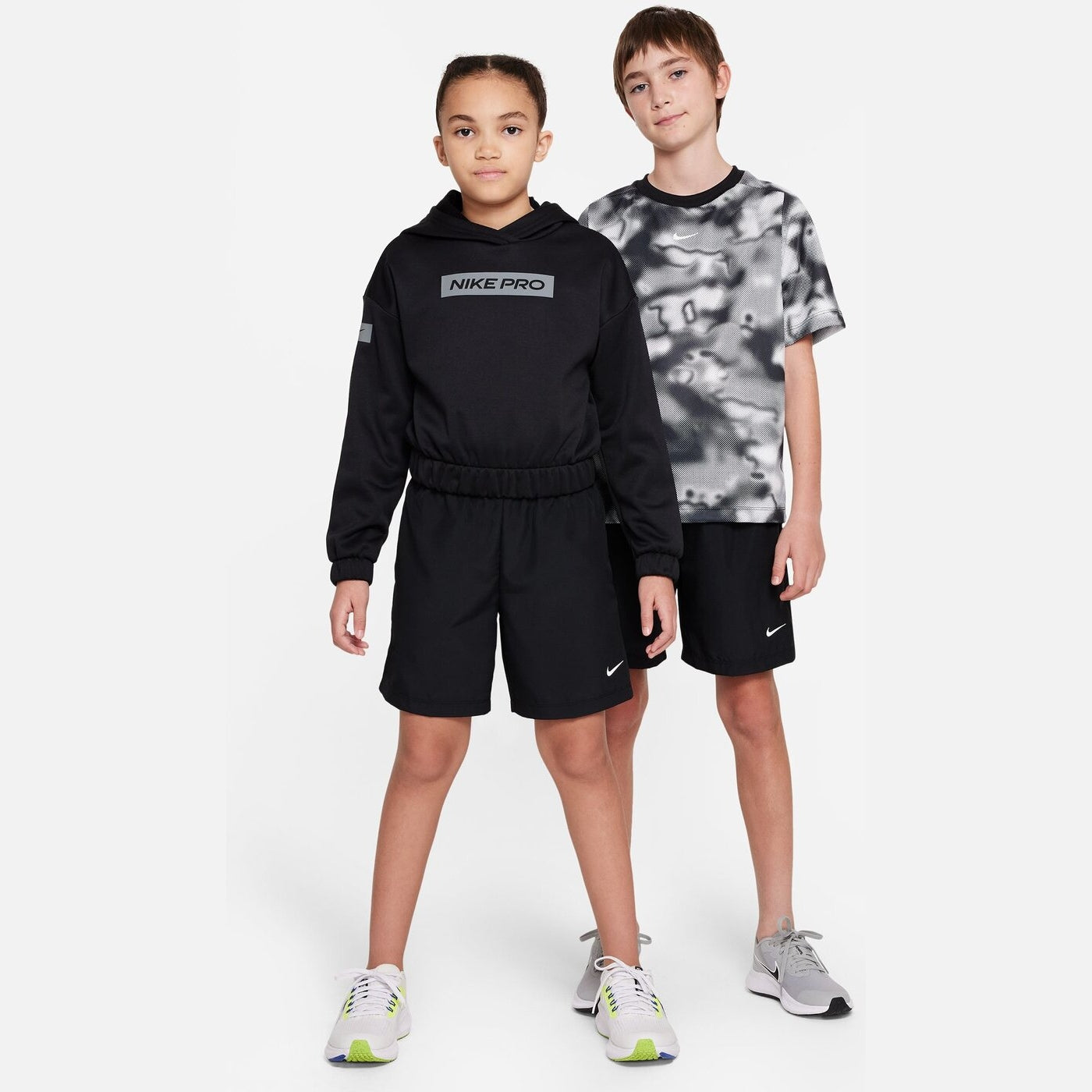 B NK DF MULTI WVN SHORT BLACK/WHITE BLACK/WHITE Bild 5