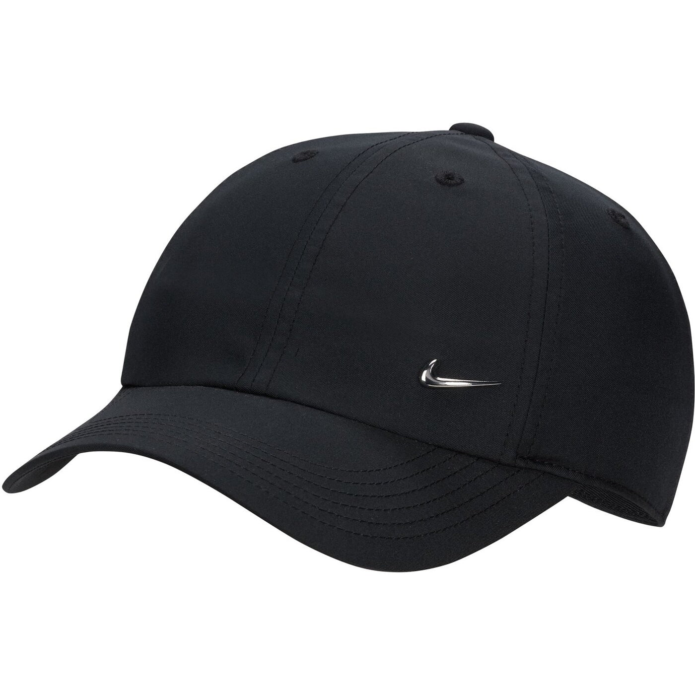 K NK DF CLUB CAP US CB MTSWSH BLACK BLACK/METALLIC SILVER Bild 1