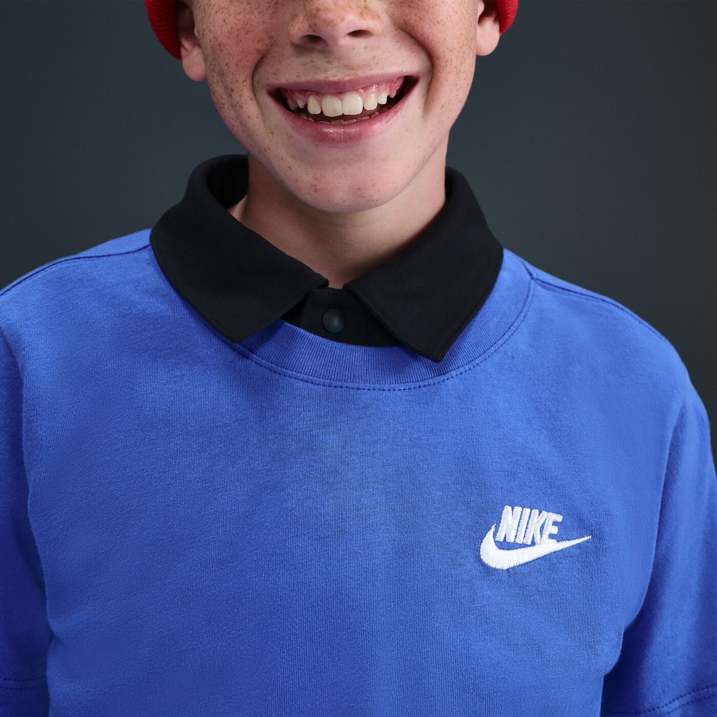 K NSW TEE EMB FUTURA LBR COMET BLUE COMET BLUE Bild 8