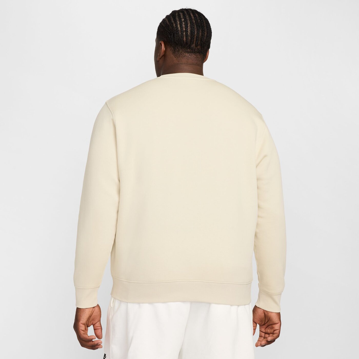 M NK CLUB BB CREW NSW GFX LT KHAKI/SAIL LT KHAKI/SAIL Bild 5