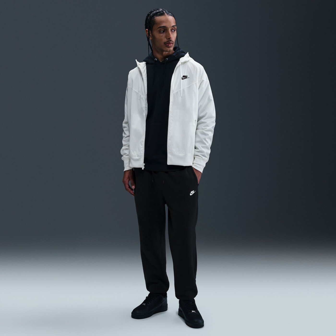 M NK CLUB BB JOGGER BLACK/BLACK/WHITE BLACK/BLACK/WHITE Bild 9