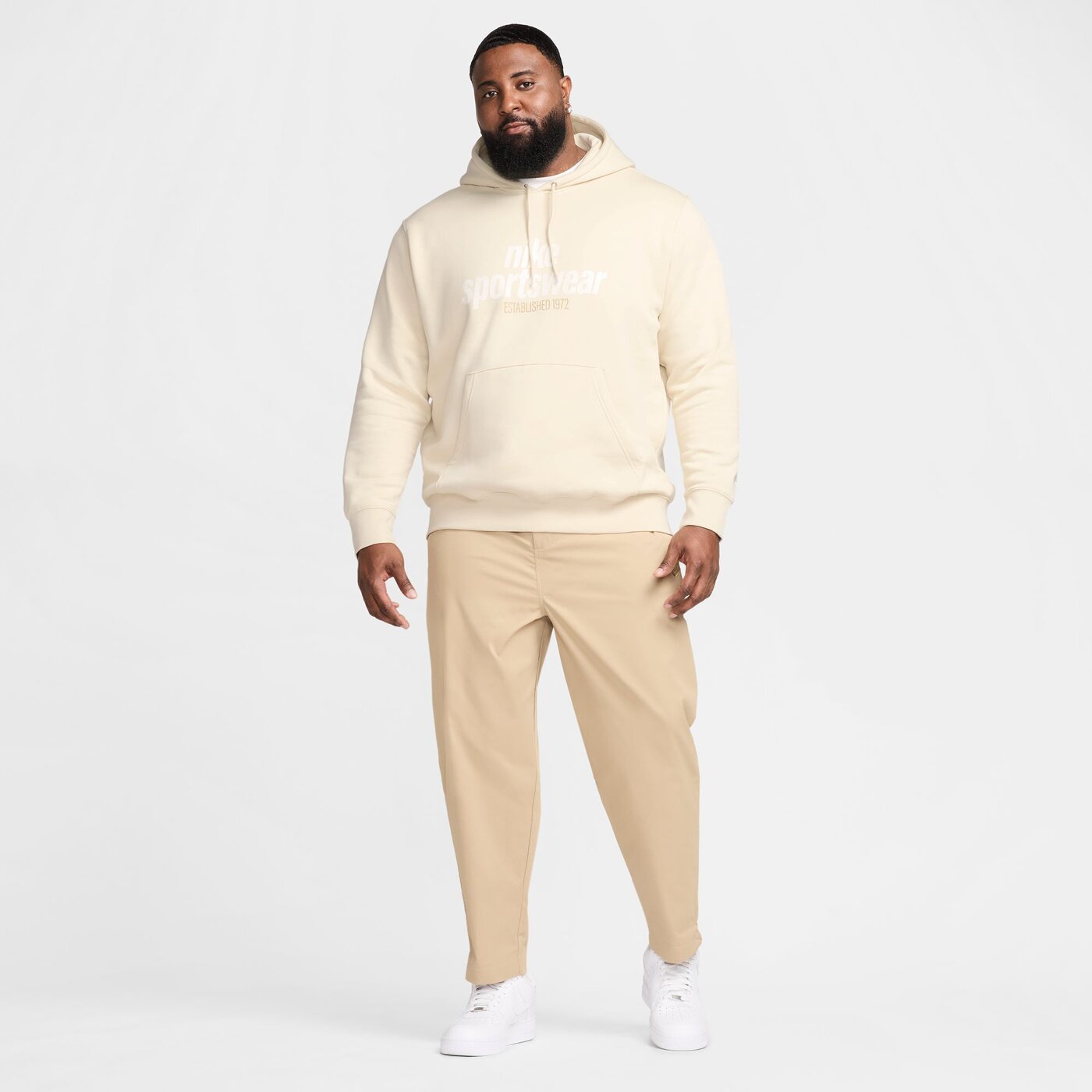 M NK CLUB BB PO HDY NSW GFX LT KHAKI/LT KHAKI/SAIL LT KHAKI/LT KHAKI/SAIL Bild 6