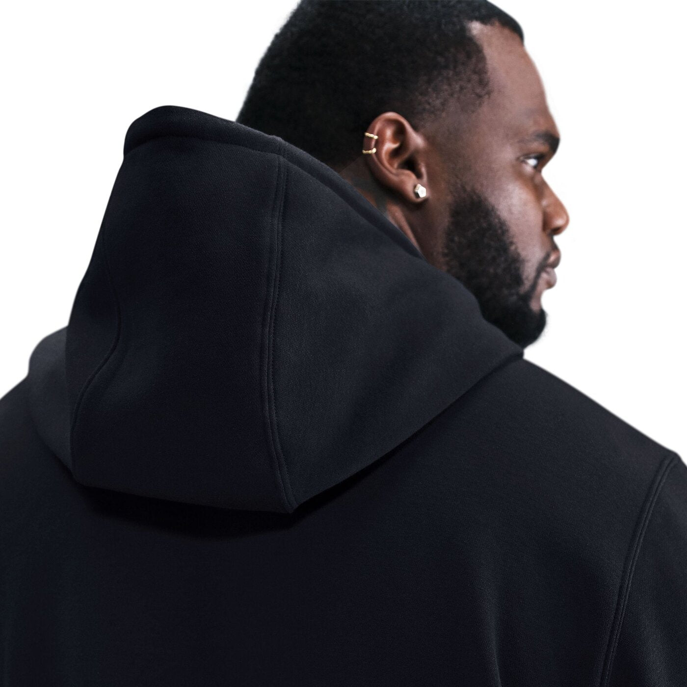 M NK CLUB BB PO HOODIE BLACK/BLACK/WHITE BLACK/BLACK/WHITE Bild 7