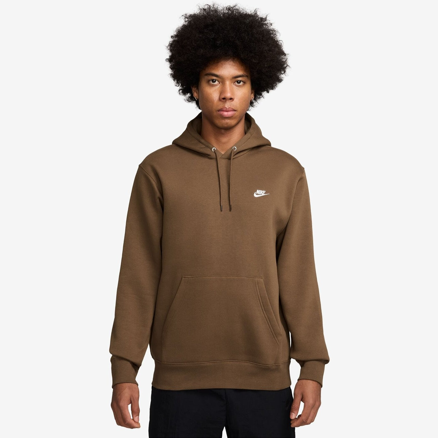 M NK CLUB BB PO HOODIE MOSSWOOD BROWN/MOSSWOOD BROWN/ MOSSWOOD BROWN/MOSSWOOD BROWN/ Bild 1