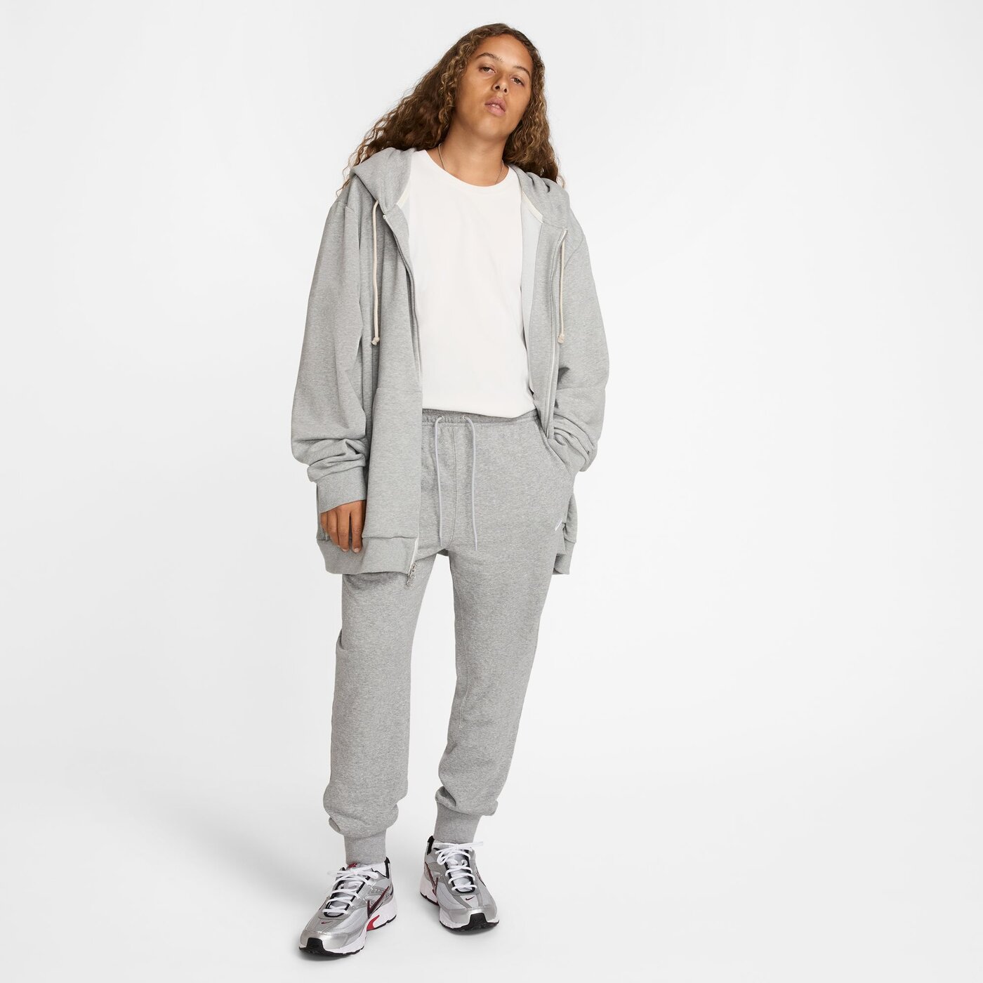 M NK CLUB FT JOGGER DK GREY HEATHER/LT SMOKE GREY/ DK GREY HEATHER/LT SMOKE GREY/ Bild 3