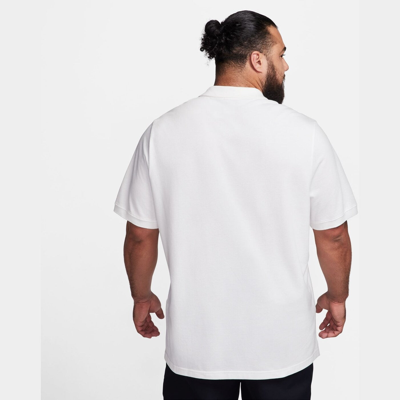 M NK CLUB SS POLO PIQUE WHITE/BLACK WHITE/BLACK Bild 2