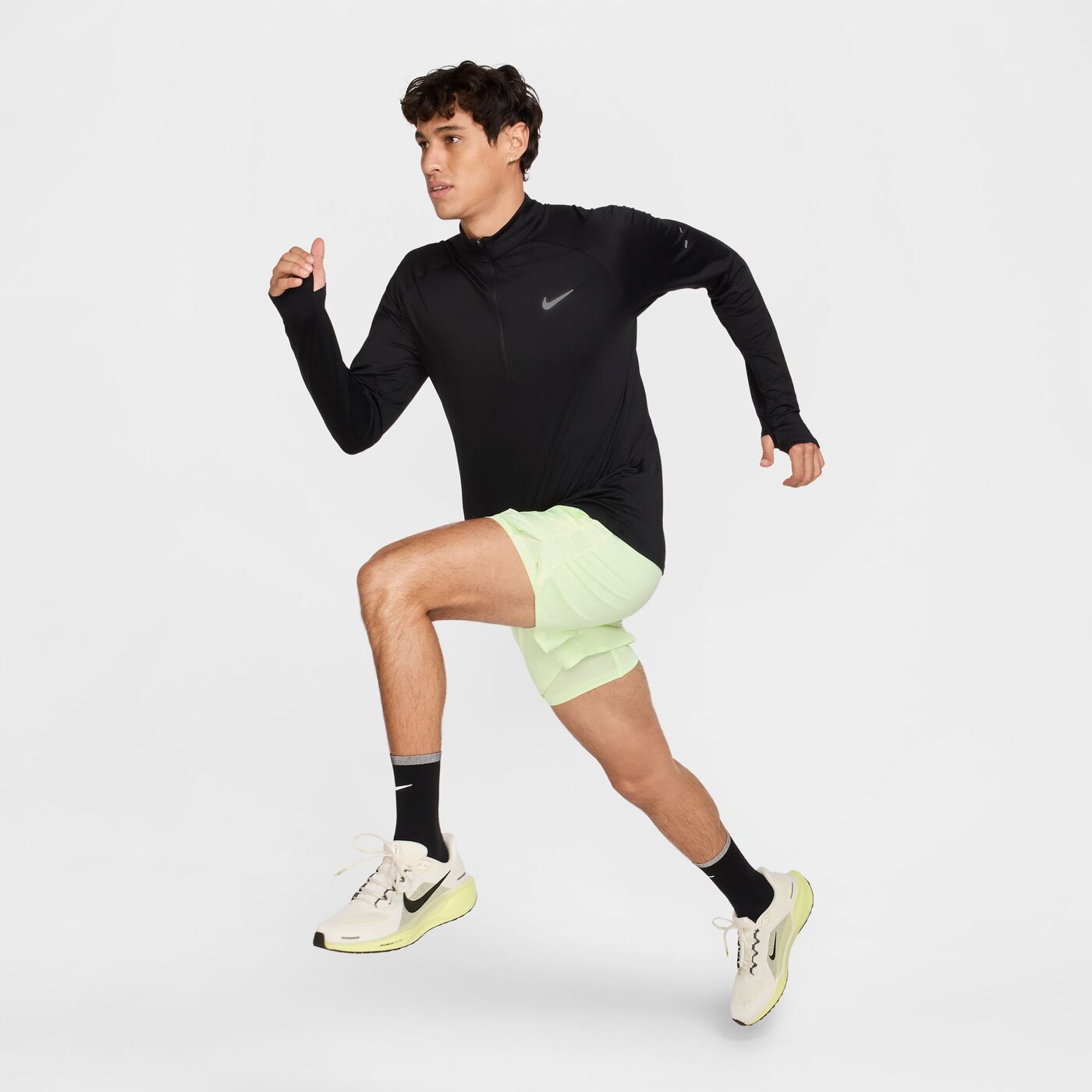 M NK DF STRIDE HZ MIDLAYER BLACK/REFLECTIVE SILV BLACK/REFLECTIVE SILV Bild 3