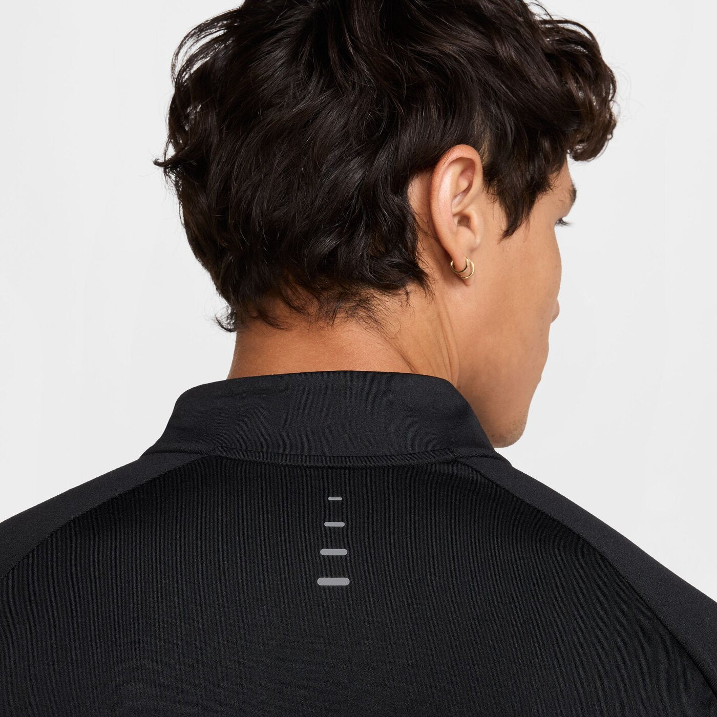 M NK DF STRIDE HZ MIDLAYER BLACK/REFLECTIVE SILV BLACK/REFLECTIVE SILV Bild 5