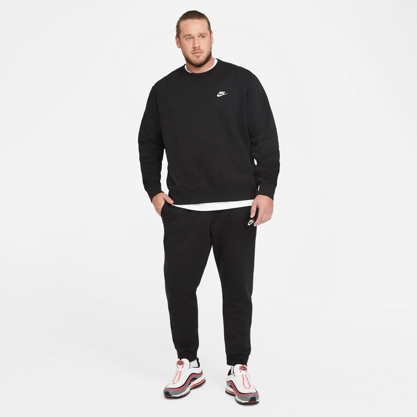 M NSW CLUB CRW BB BLACK/WHITE BLACK/WHITE Bild 9