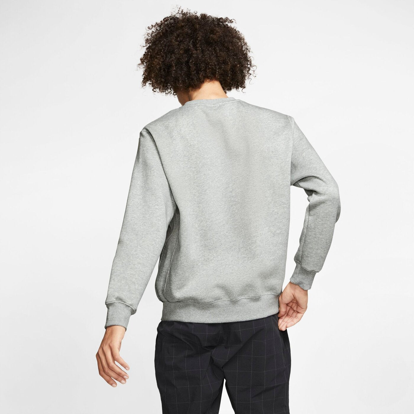 M NSW CLUB CRW BB DK GREY HEATHER/WHITE DK GREY HEATHER/WHITE Bild 4