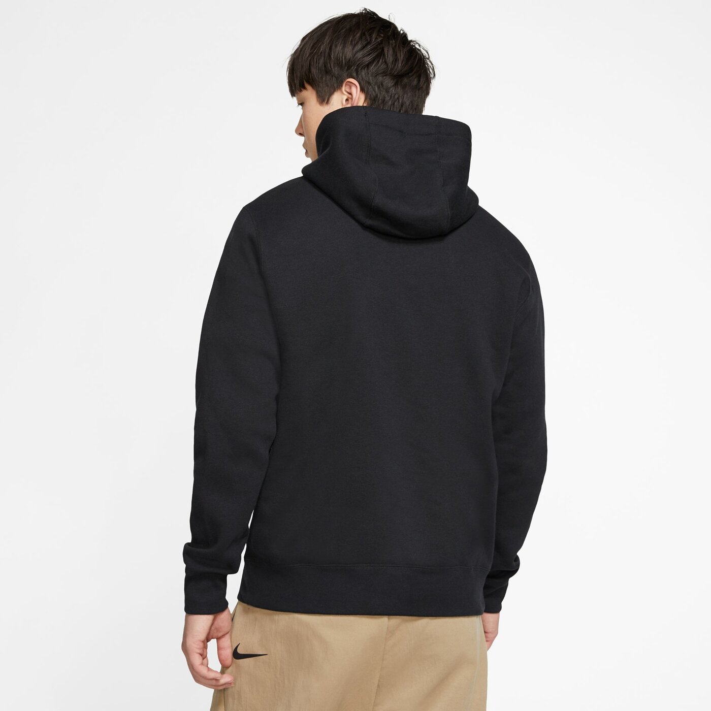 M NSW CLUB HOODIE PO BB BLACK/BLACK/WHITE BLACK/BLACK/WHITE Bild 2