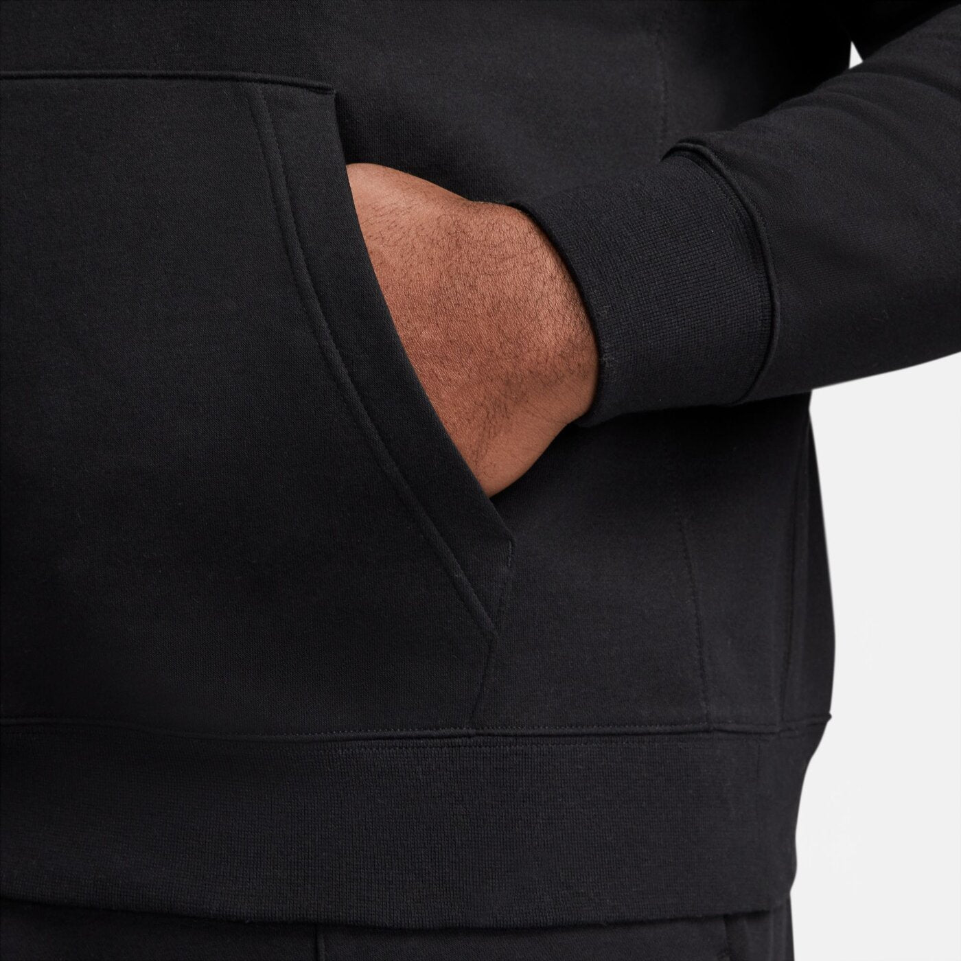 M NSW CLUB HOODIE PO BB BLACK/BLACK/WHITE BLACK/BLACK/WHITE Bild 5