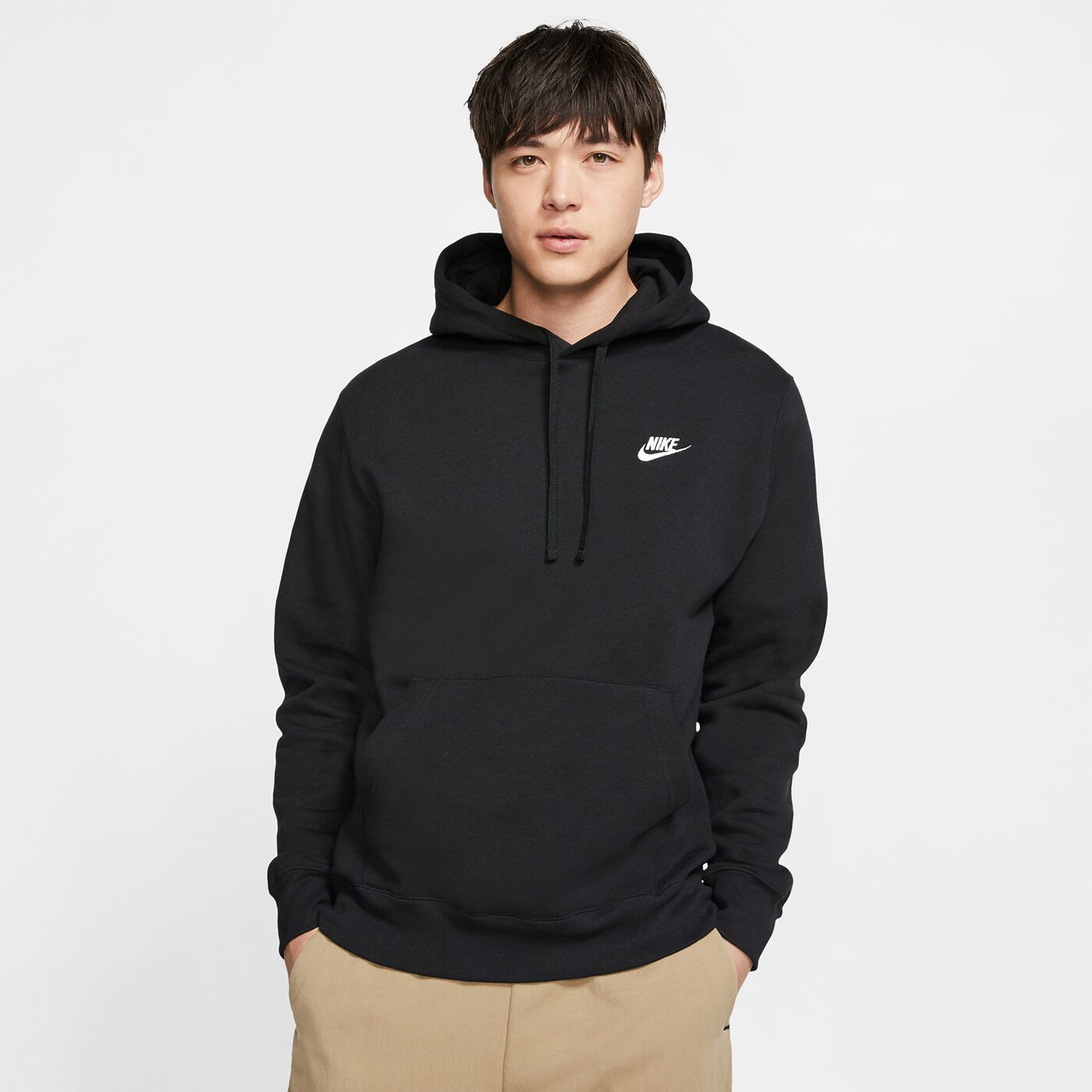 M NSW CLUB HOODIE PO BB BLACK/BLACK/WHITE BLACK/BLACK/WHITE Bild 6