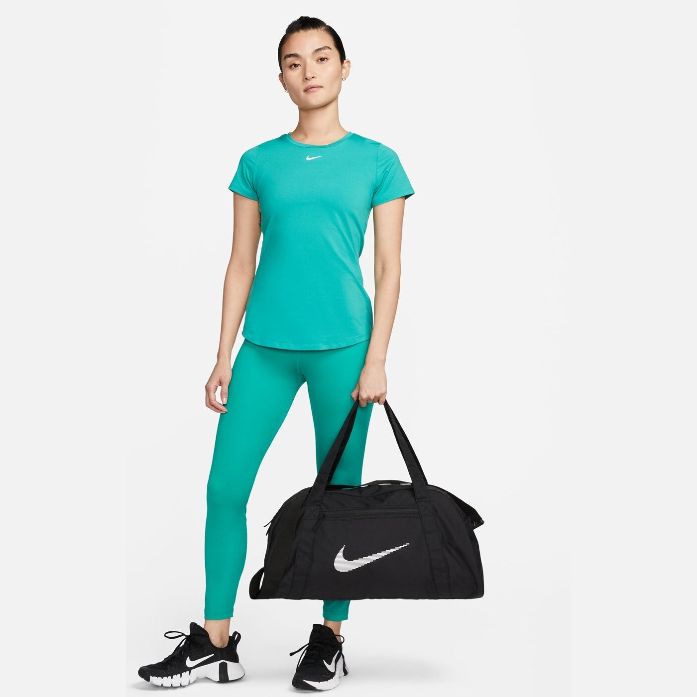 NK GYM CLUB BAG - SP23 BLACK/BLACK/WHITE BLACK/BLACK/WHITE Bild 4