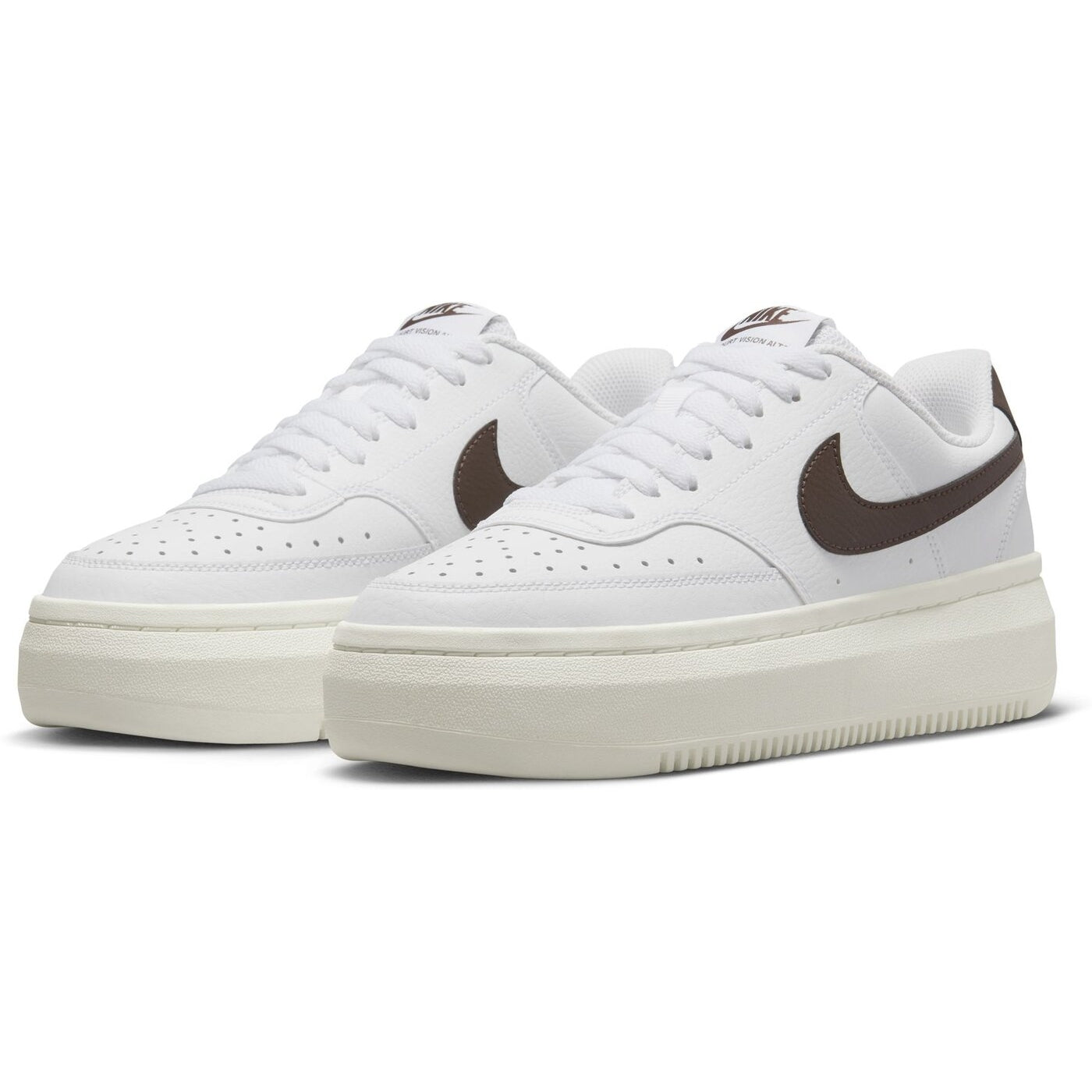 W NIKE COURT VISION ALTA LTR WHITE/BAROQUE BROWN-SAIL WHITE/BAROQUE BROWN-SAIL Bild 5