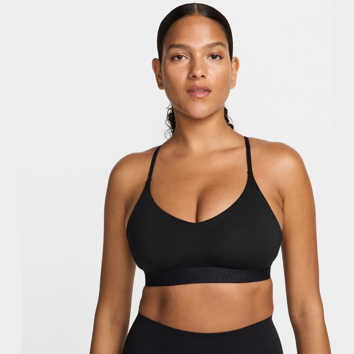 W NK DF INDY LGT SPT BRA BLACK/BLACK BLACK/BLACK Bild 1