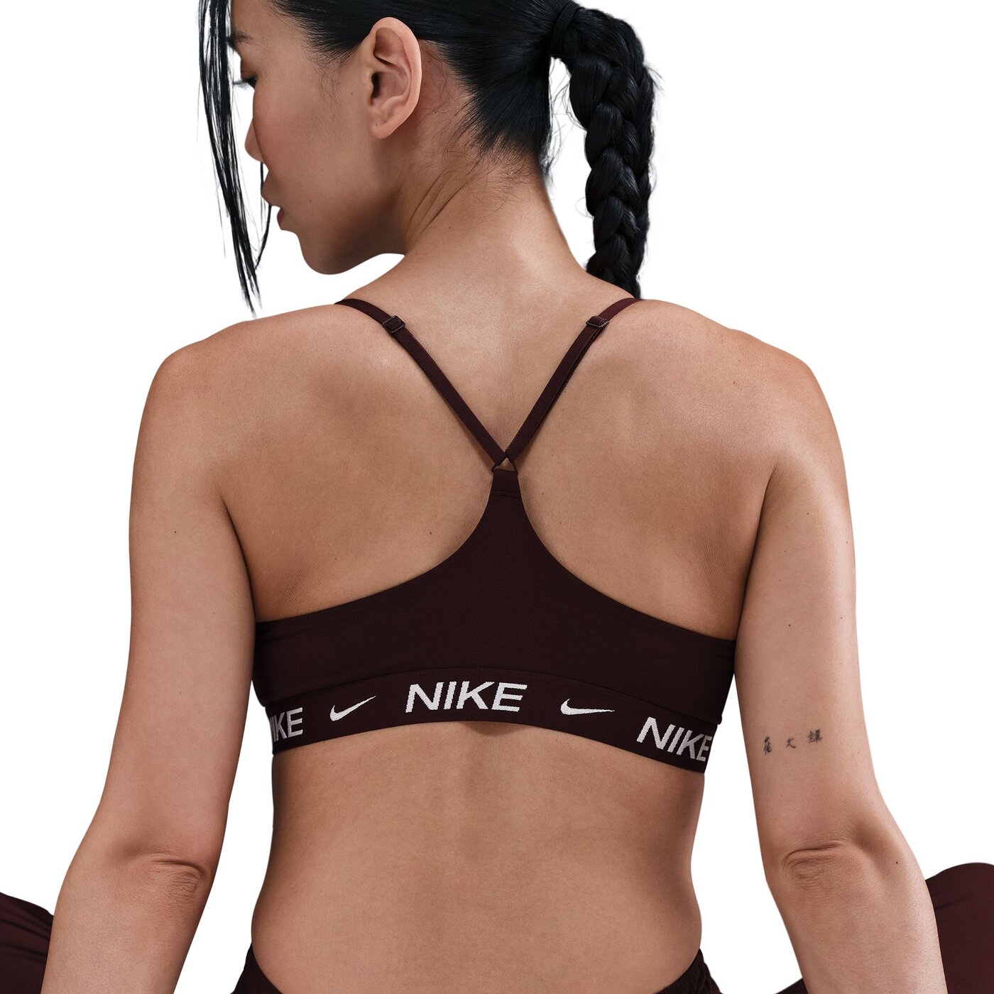 W NK DF INDY LGT SPT BRA BURGUNDY CRUSH/WHITE BURGUNDY CRUSH/WHITE Bild 2