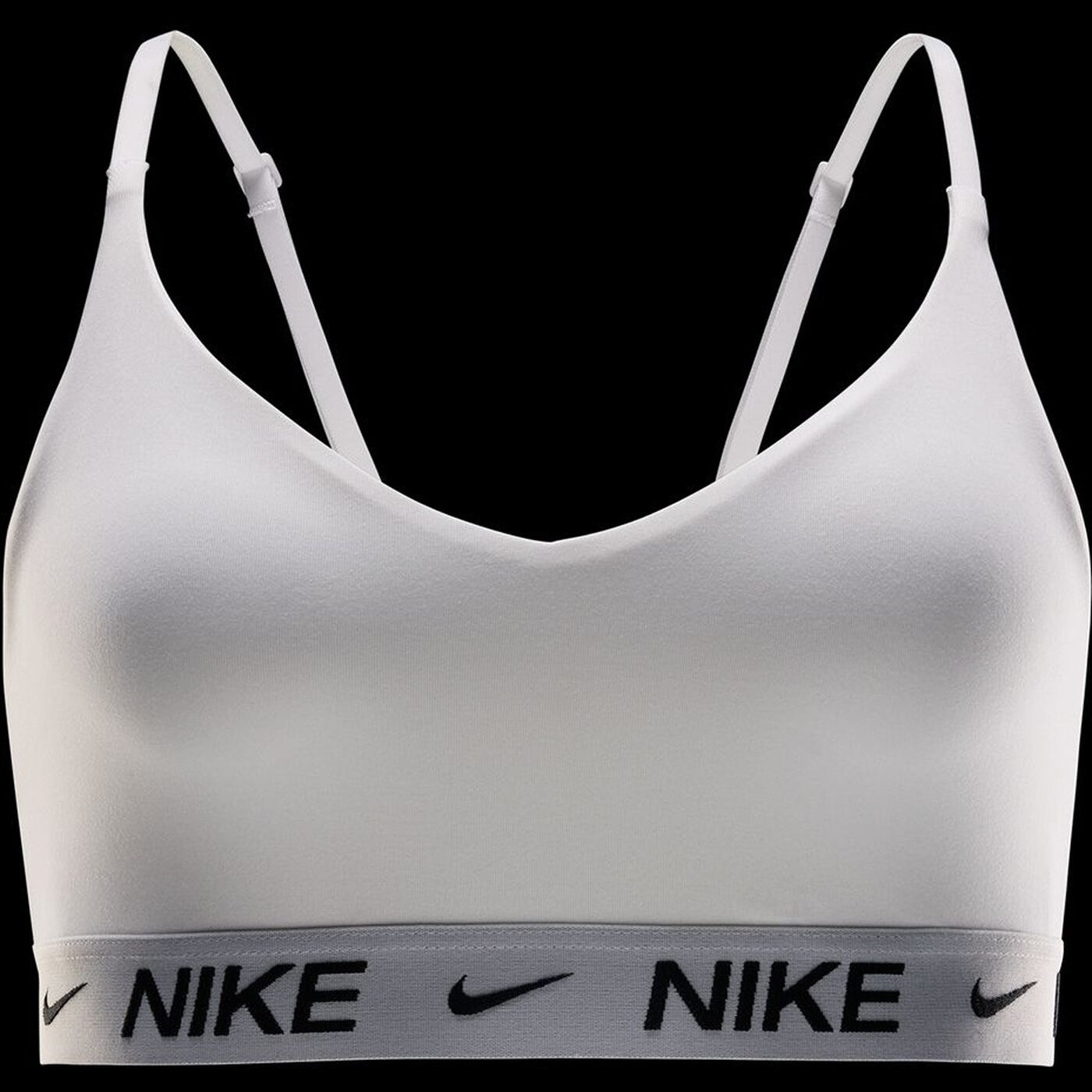 W NK DF INDY LGT SPT BRA WHITE/BLACK WHITE/BLACK Bild 1