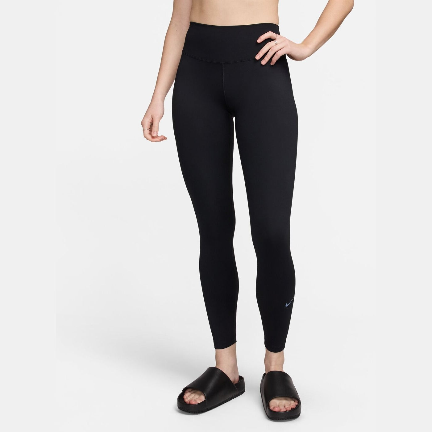 W NK DF ONE HR TIGHT BLACK/BLACK BLACK/BLACK Bild 1