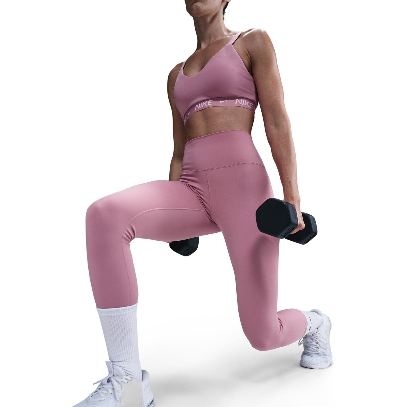 W NK DF ONE HR TIGHT ELEMENTAL PINK/BLACK ELEMENTAL PINK/BLACK Bild 4