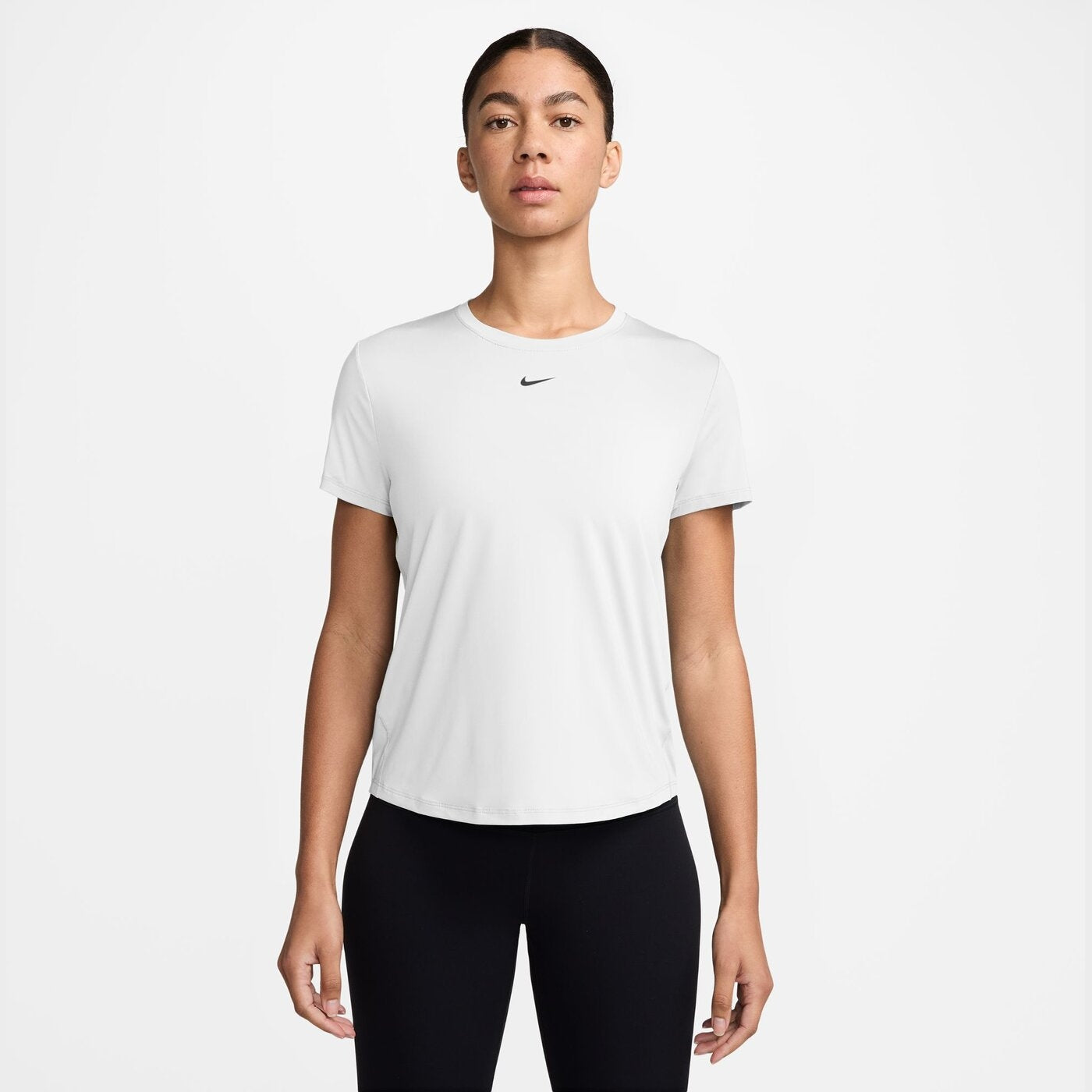 W NK ONE CLASSIC DF SS TOP WT WHITE/BLACK WHITE/BLACK Bild 1