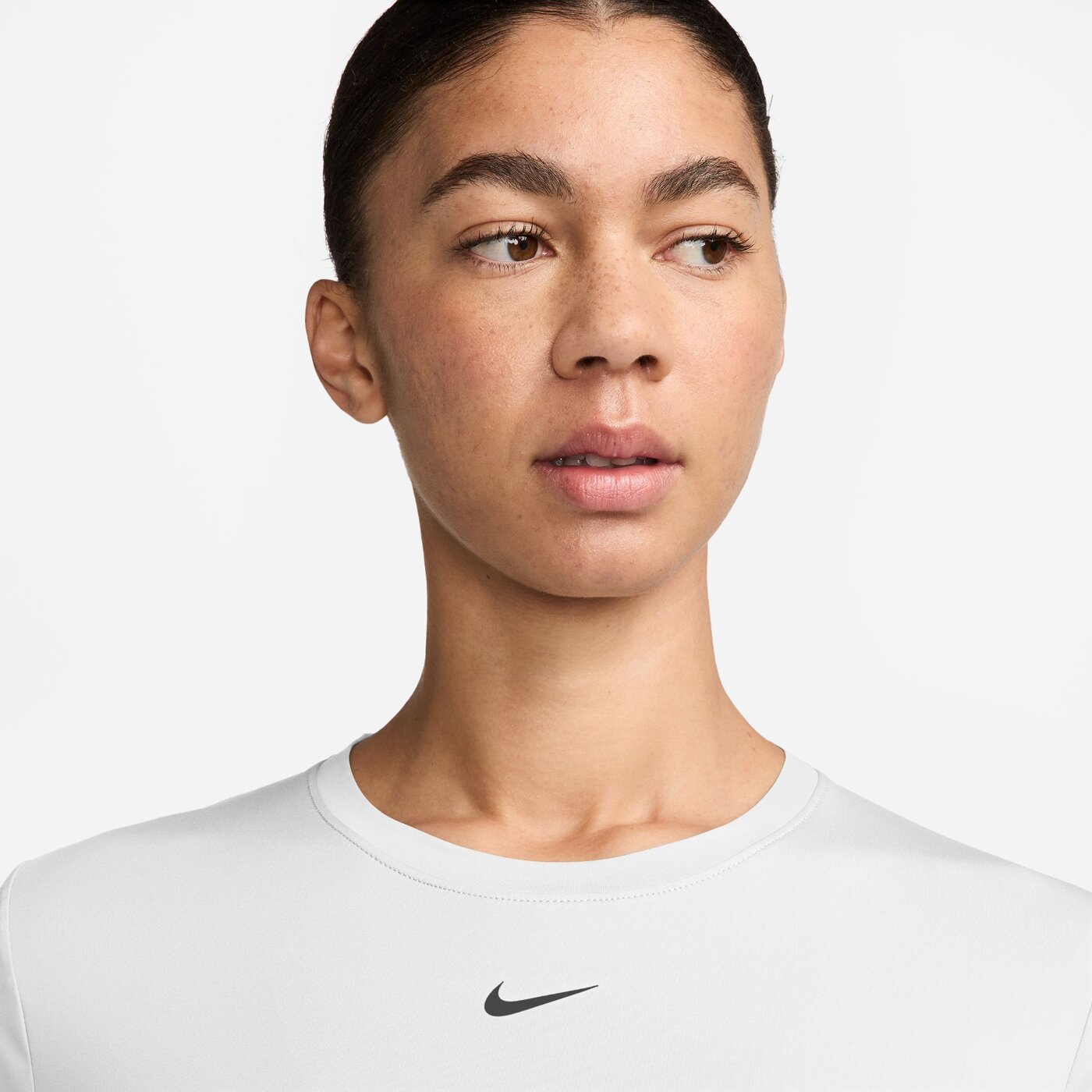 W NK ONE CLASSIC DF SS TOP WT WHITE/BLACK WHITE/BLACK Bild 3