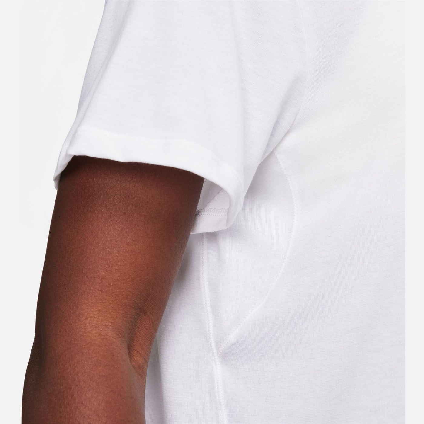 W NK ONE RELAXED DF SS TOP WHITE/BLACK WHITE Bild 6