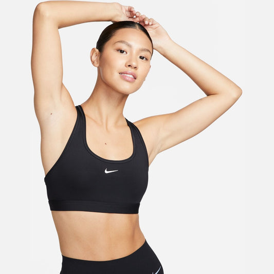 W NK SWSH LGT SPT BRA BLACK/WHITE BLACK/WHITE Bild 1