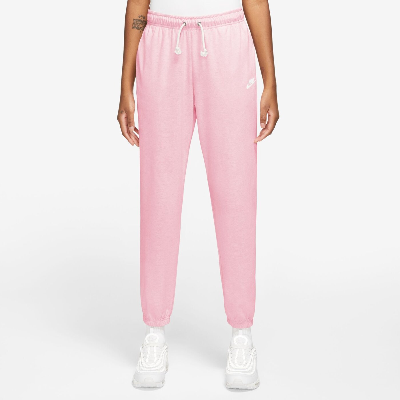 W NSW GYM VNTG EASY PANT MED SOFT PINK/WHITE MED SOFT PINK/WHITE Bild 1