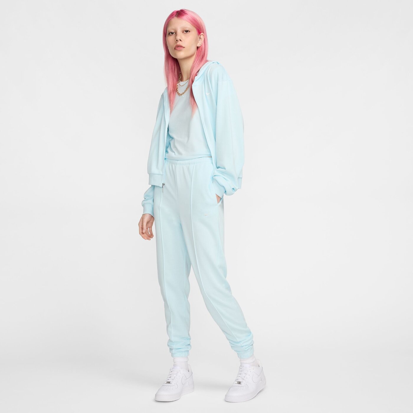 W NSW NK CHLL FT HR SWTPNT GLACIER BLUE/SAIL GLACIER BLUE/SAIL Bild 3