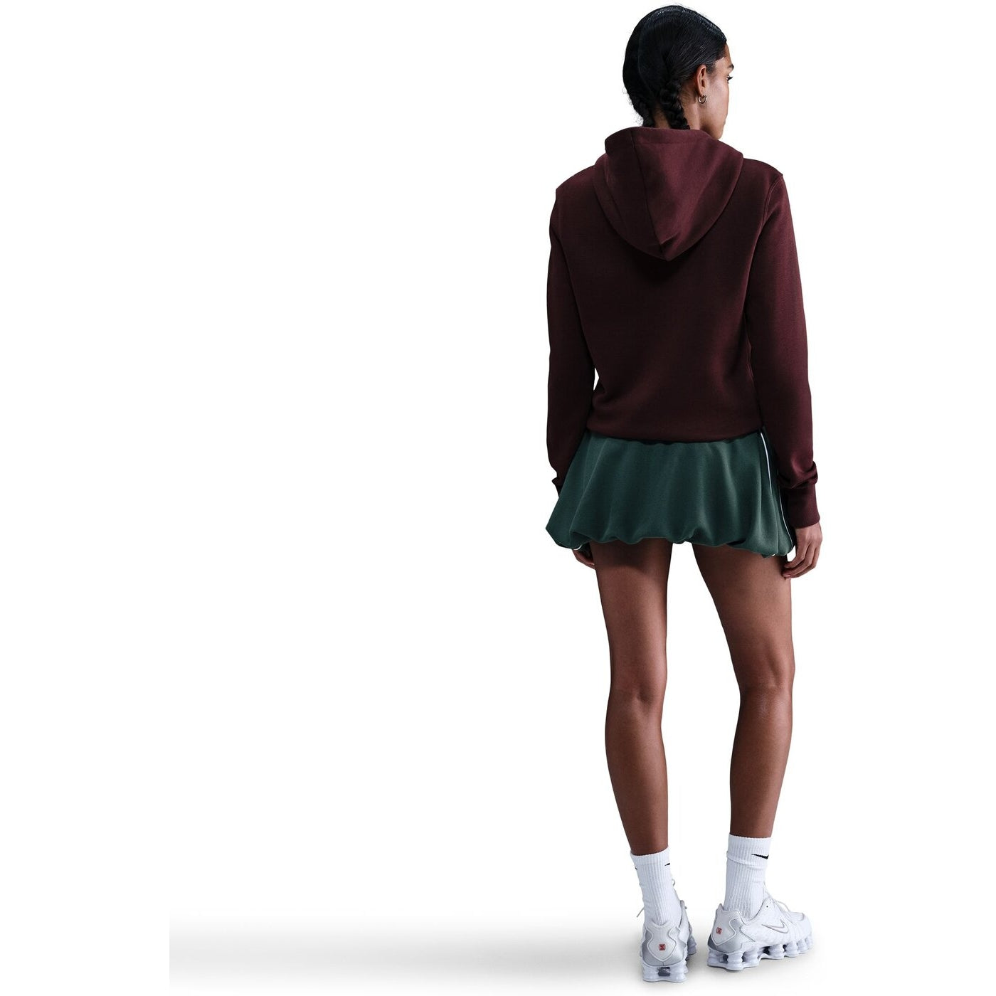 W NSW PHNX FLC STD PO HOODIE BURGUNDY CRUSH/SAIL BURGUNDY CRUSH/SAIL Bild 2