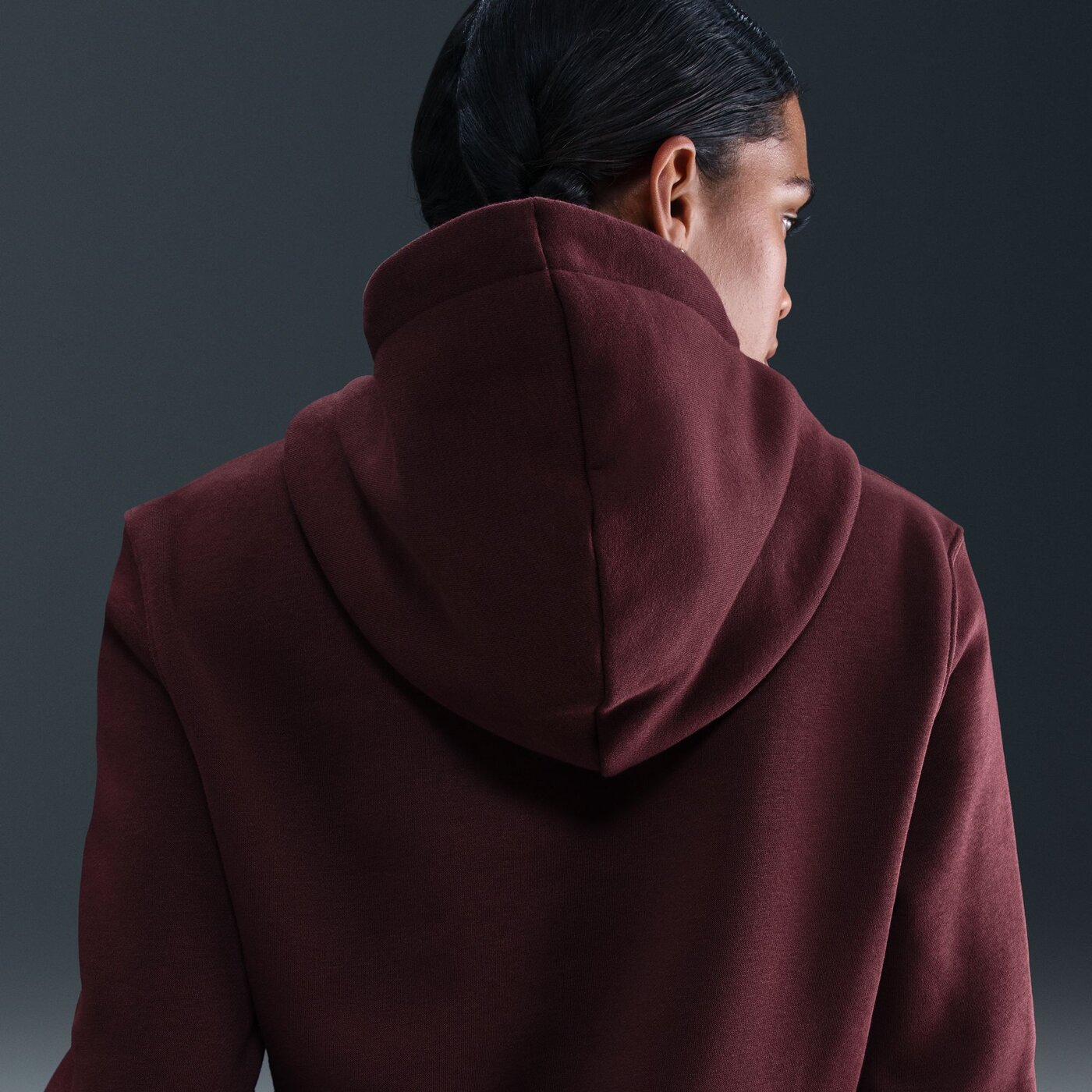 W NSW PHNX FLC STD PO HOODIE BURGUNDY CRUSH/SAIL BURGUNDY CRUSH/SAIL Bild 8