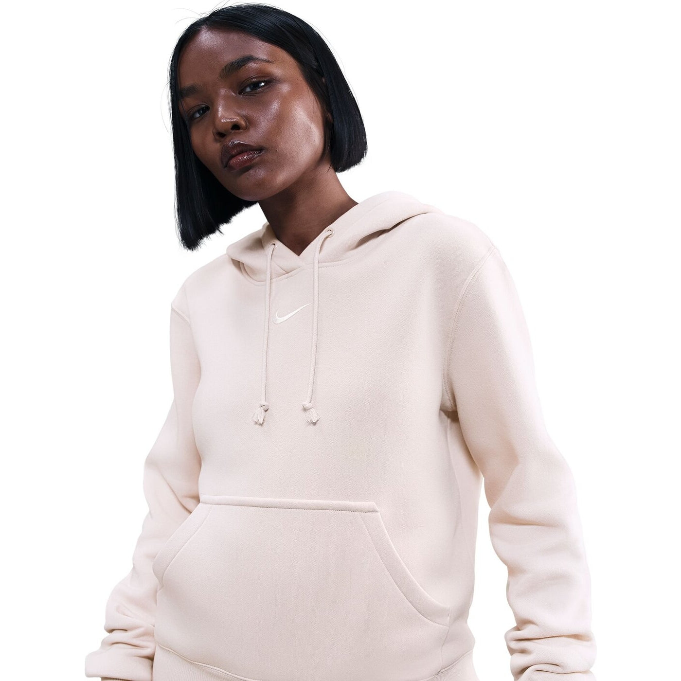 W NSW PHNX FLC STD PO HOODIE SILT RED/SAIL SILT RED/SAIL Bild 3