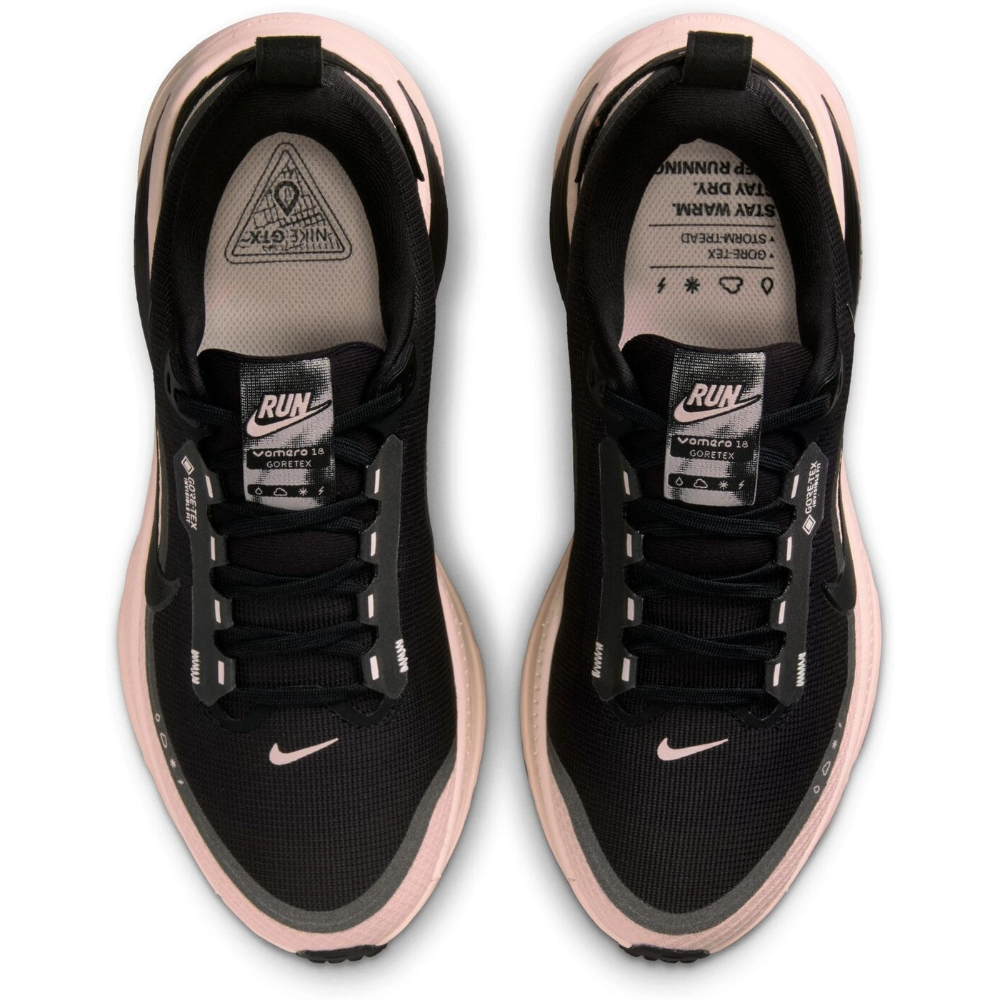 W NIKE VOMERO 18 GTX BLACK/BLACK-CRIMSON TINT-PLATI BLACK/BLACK-CRIMSON TINT-PLATI Bild 3