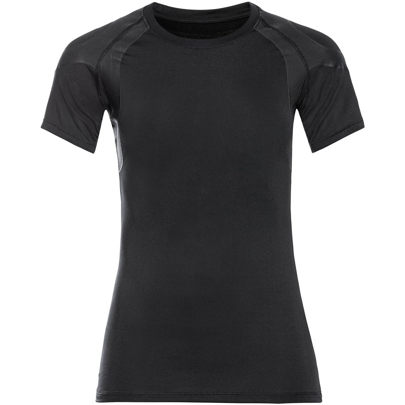 T-shirt crew neck s/s ACTIVE S BLACK BLACK Bild 1