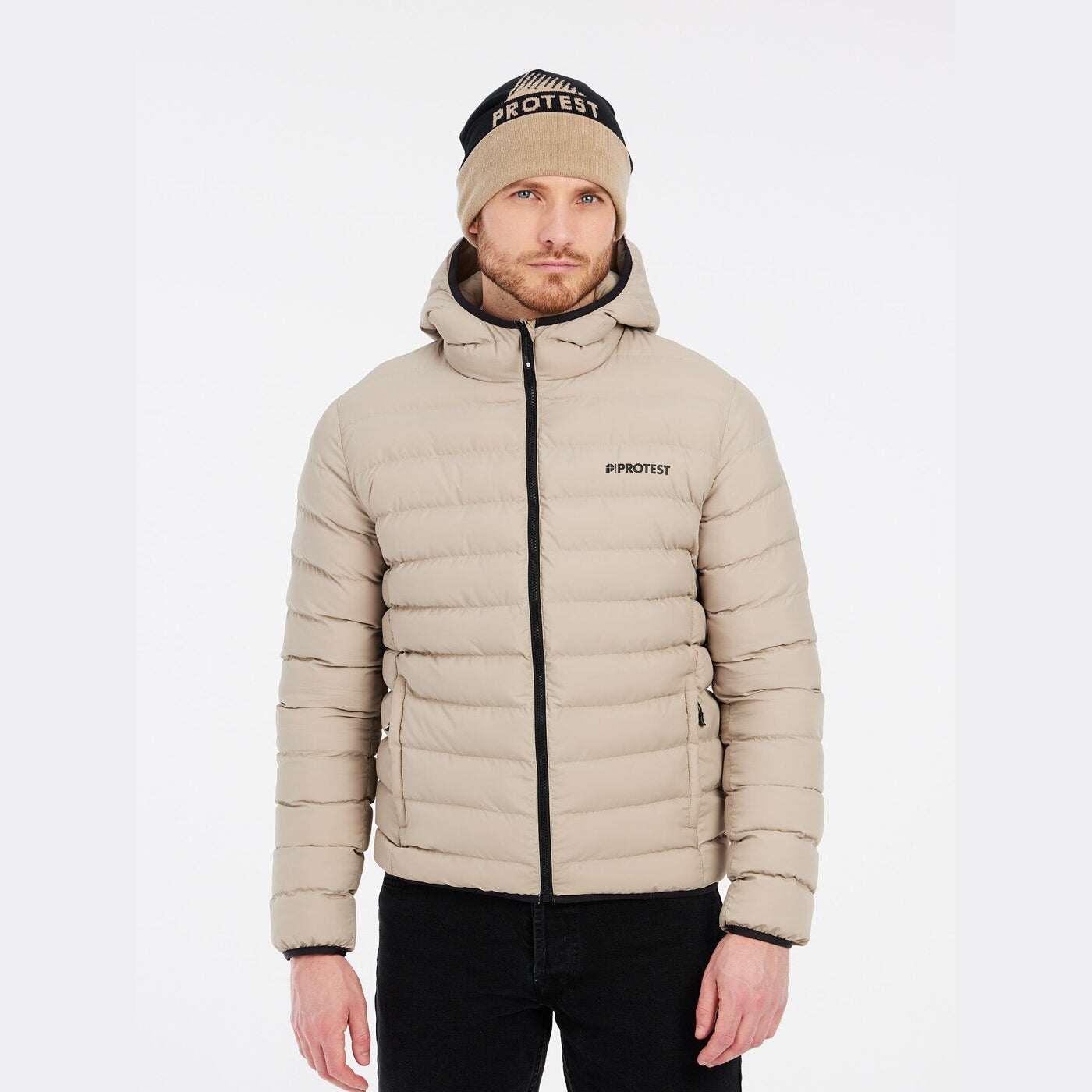 PRTBASSO outdoor pufferjacket BAMBOOBEIGE BAMBOOBEIGE Bild 2