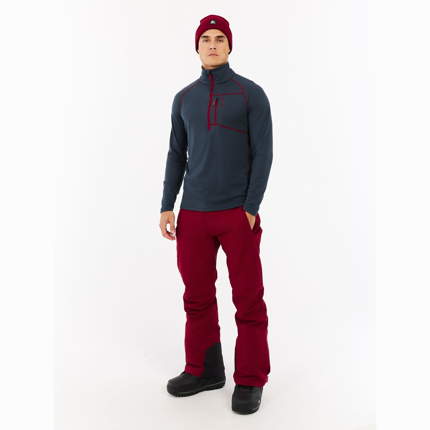 PRTRekody 1/4 zip active top TWILIGHT NAVY TWILIGHT NAVY Bild 8