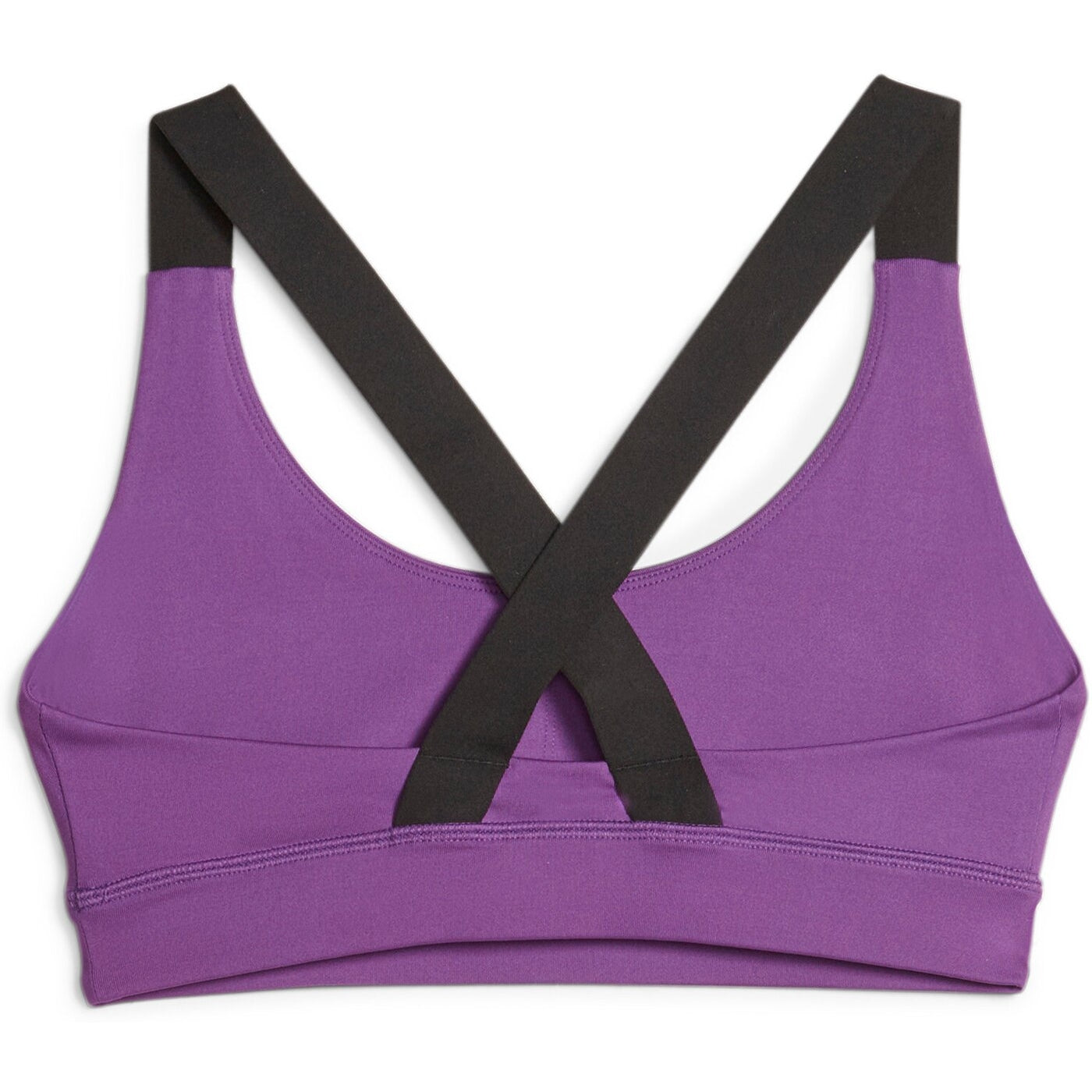 Mid Impact Puma Fit Bra PURPLE POP-PUMA GOLD PURPLE POP-PUMA GOLD Bild 2
