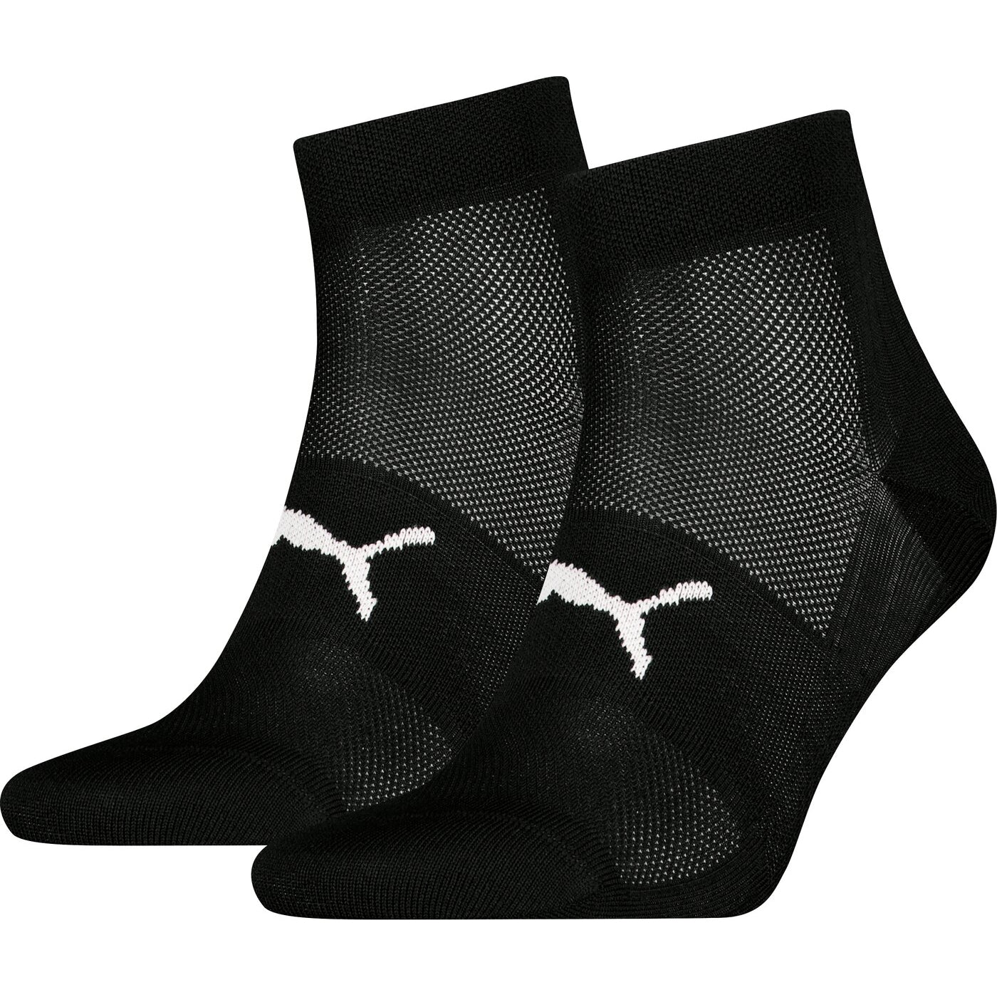 PUMA UNISEX SPORT LIGHT QUARTER 2P BLACK BLACK Bild 1