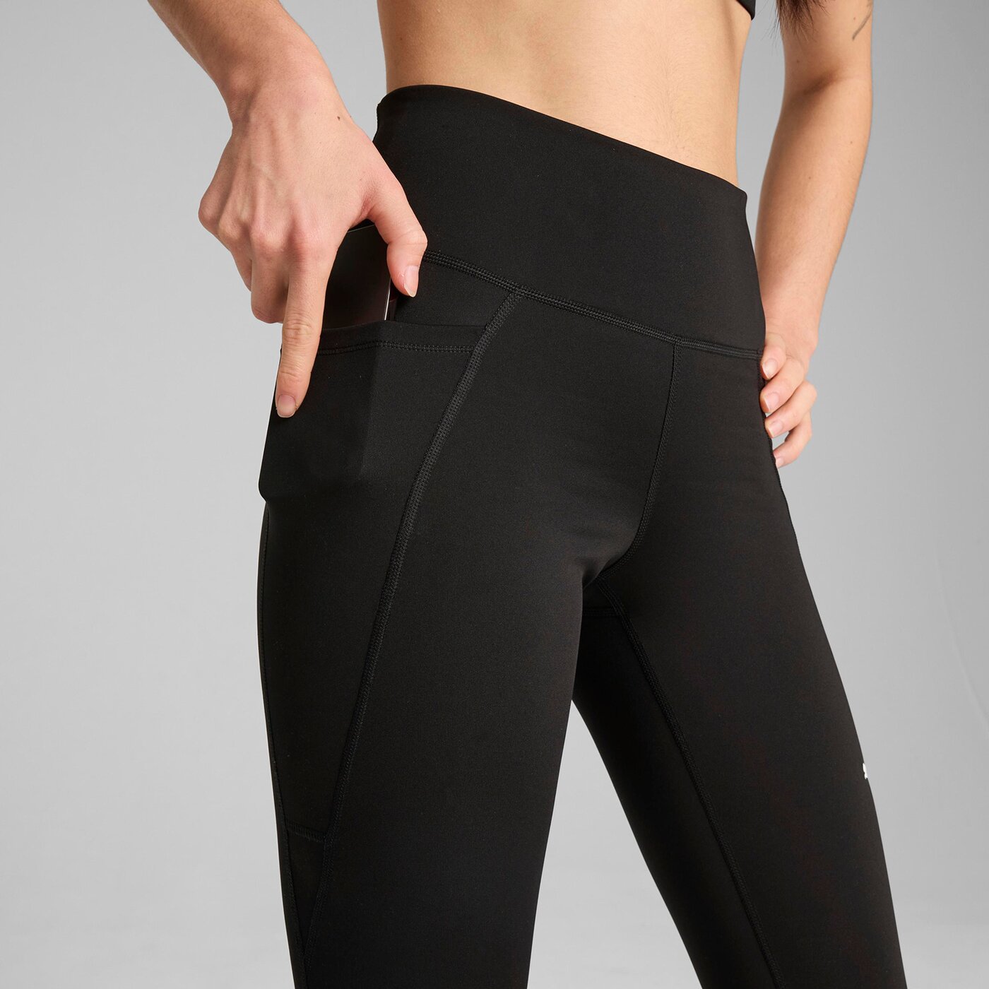 W TAD ESSENTIAL TIGHT - HW 7/8 PUMA BLACK PUMA BLACK Bild 7