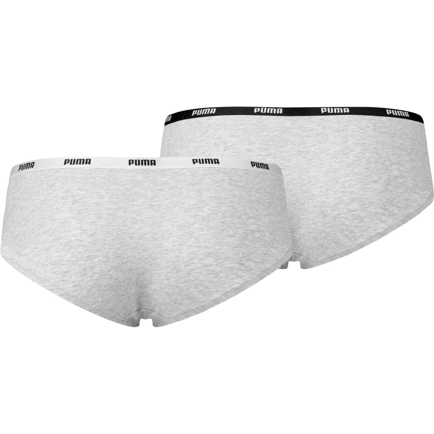 PUMA WOMEN HIPSTER 2P PACK GREY / GREY GREY / GREY Bild 2