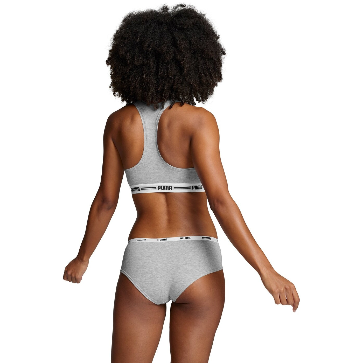 PUMA WOMEN HIPSTER 2P PACK GREY / GREY GREY / GREY Bild 4