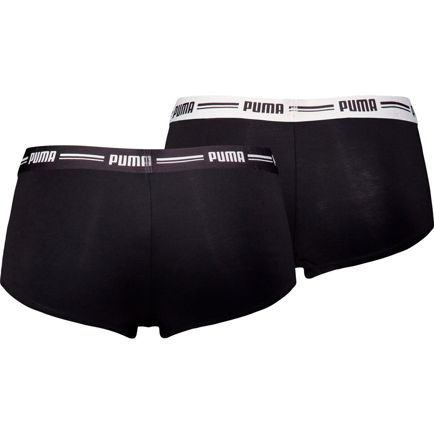 PUMA WOMEN MINI SHORT 2P PACK BLACK BLACK Bild 2