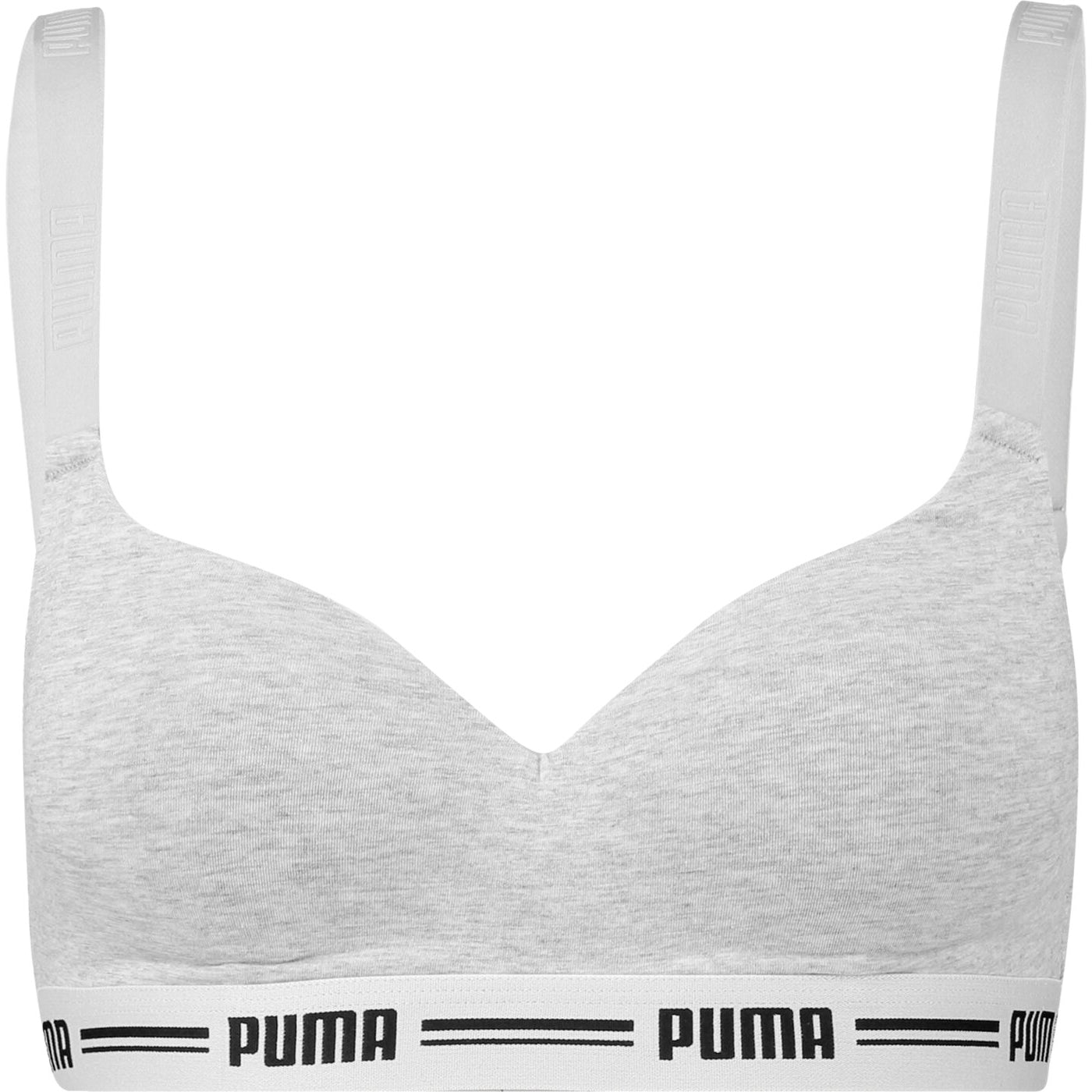 PUMA WOMEN PADDED TOP 1P HANG, XS GREY MELANGE GREY MELANGE Bild 1