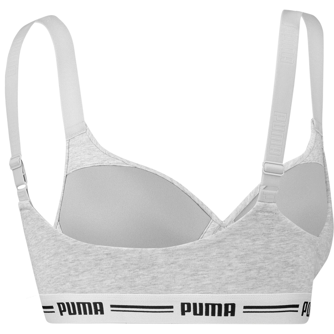 PUMA WOMEN PADDED TOP 1P HANG, XS GREY MELANGE GREY MELANGE Bild 7