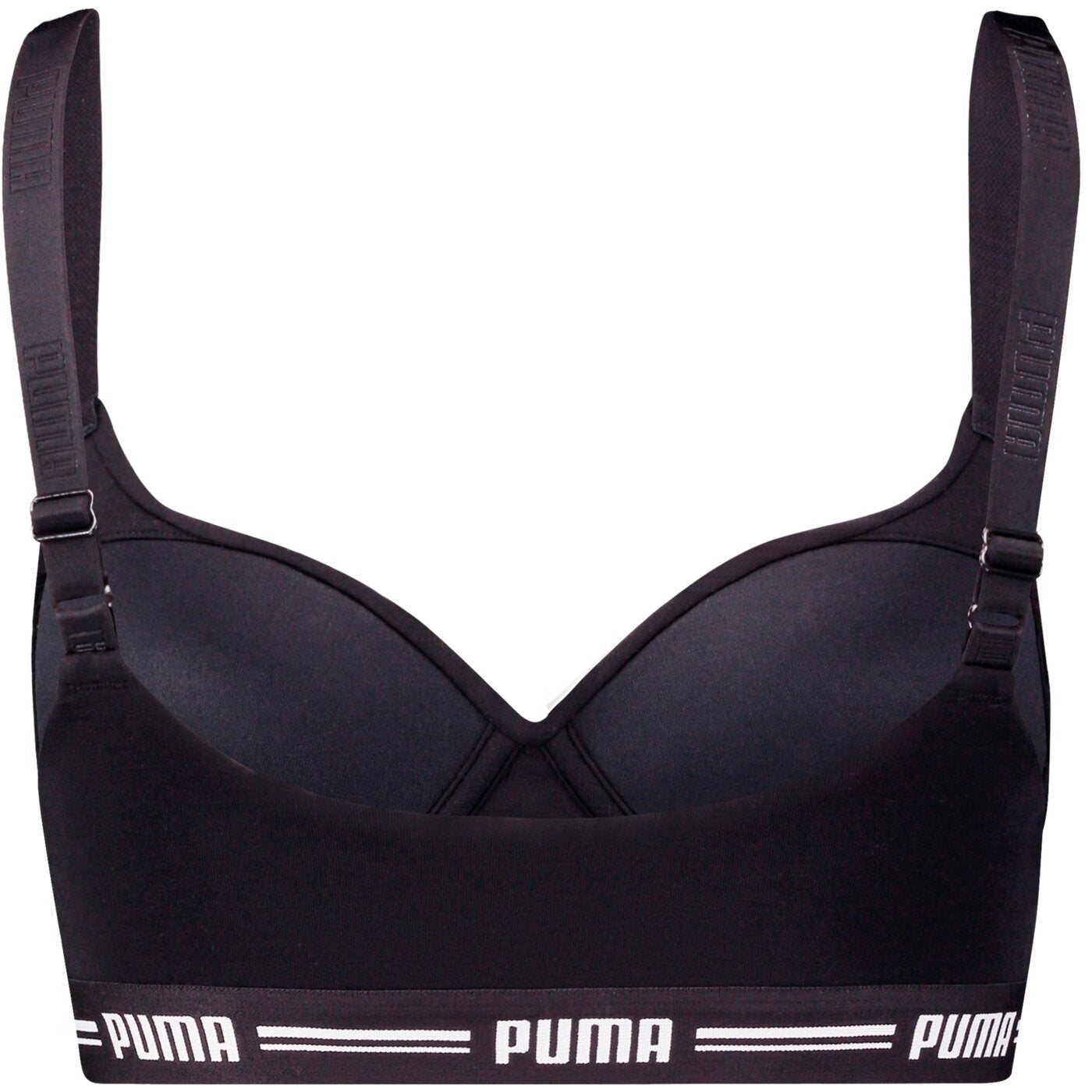 PUMA WOMEN PADDED TOP 1P HANG, XS BLACK BLACK Bild 2