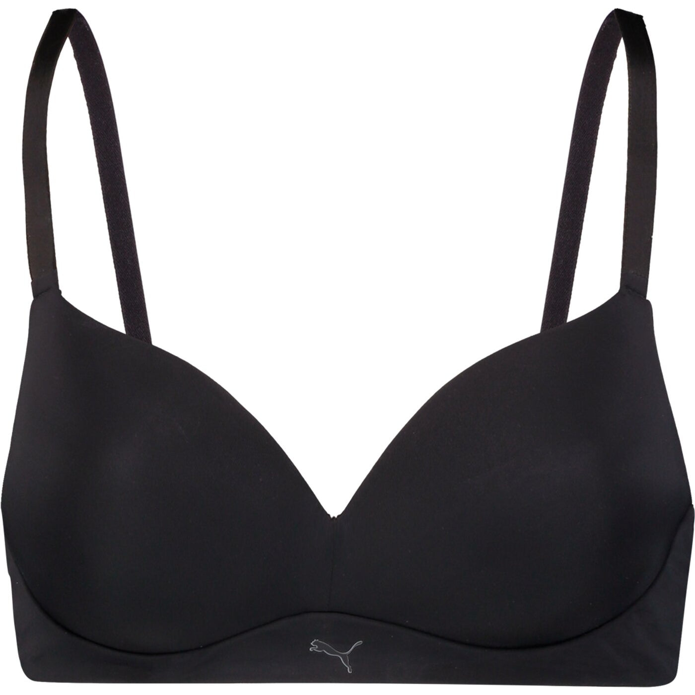 PUMA WOMEN SOFT PADDED BRA 1P BLACK BLACK Bild 1